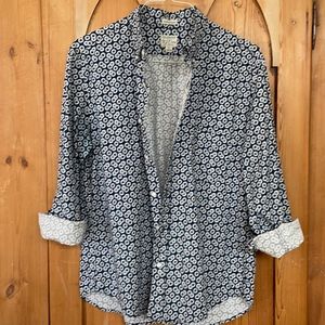 J. Crew Secret Wash Organic Cotton Button Down